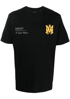 AMIRI logo-print short-sleeve T-shirt - Black