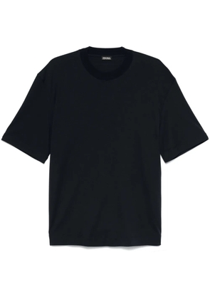 Zegna crew-neck T-shirt - Blue