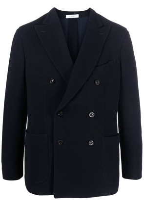Boglioli double-breasted buttoned blazer - Blue