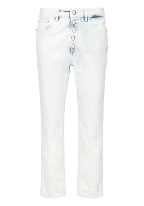 DONDUP mid-rise cropped jeans - Blue