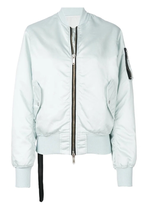 UNRAVEL PROJECT cropped bomber jacket - Blue