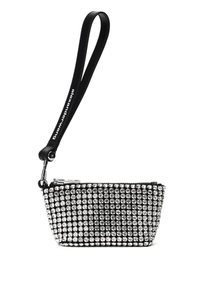 Alexander Wang Heiress coin purse keychain - Silver