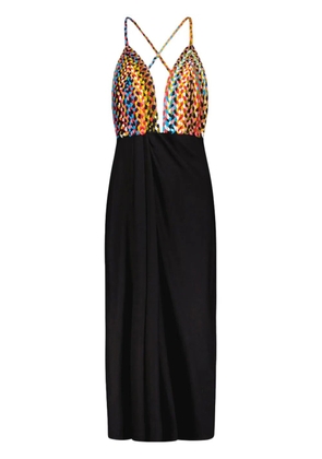 Mara Hoffman Jutta braided midi dress - Black
