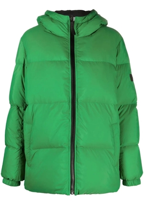 Yves Salomon hooded down-padded jacket - Black