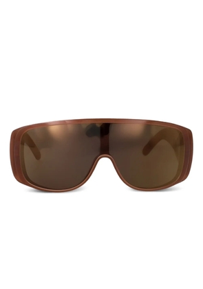 Maison Margiela 5VP oversized sunglasses - Brown
