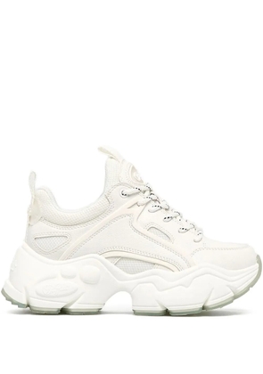 Buffalo Binary C chunky sneakers - White