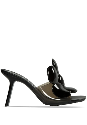 LOEWE 90mm Petal Flower sandals - Black