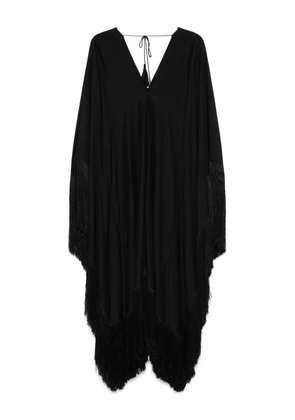 Taller Marmo fringed maxi dress - Black