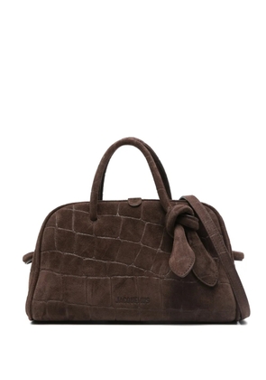 Jacquemus The small Turismo Soft bowling bag - Brown
