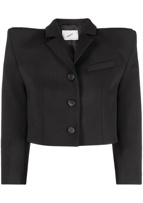 Coperni Power cropped blazer - Black