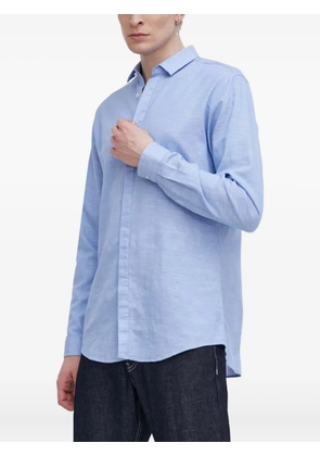 HUGO buttoned long-sleeve shirt - Blue