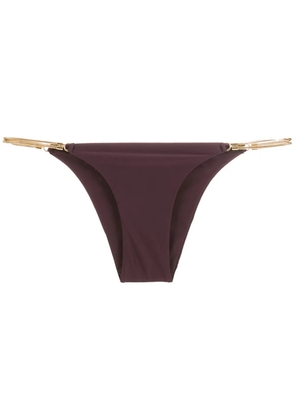 Lenny Niemeyer chain-embellished bikini bottoms - Purple