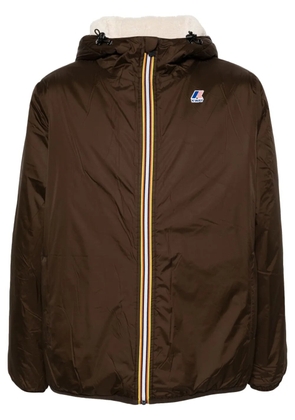 K-Way Le Vrai 3.0 Claude hooded jacket - Brown
