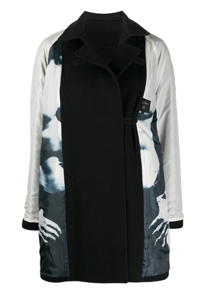 Jean Paul Gaultier Pre-Owned 1990s printed lining coat - Black