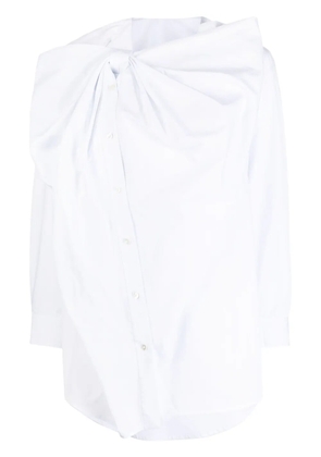 JNBY bow-detail long-sleeve shirt - White