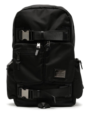 Makavelic multiple zip-fastening pockets backpack - Black