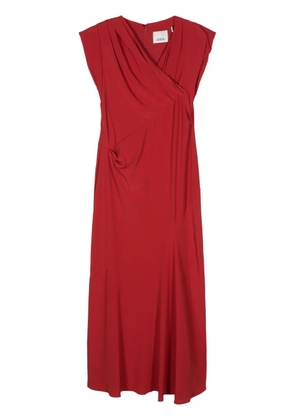 ISABEL MARANT Kidena sleeveless maxi dress - Red