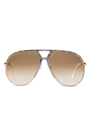 Alpina M1 studded sunglasses - Silver