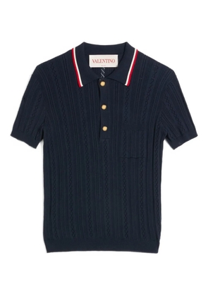 Valentino Garavani cotton polo shirt - Blue