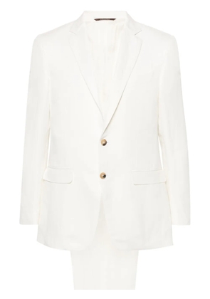 Canali single-breasted suit - White