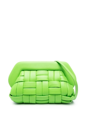 Themoirè Bios Weaved Mantis clutch bag - Green