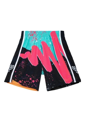 Mitchell & Ness x NBA San Antonio Spurs 1998 Hyper Hoops shorts - Black