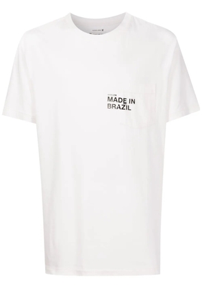 Osklen graphic-print pocket T-Shirt - Neutrals