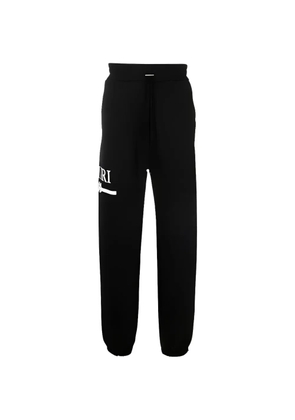 AMI Paris logo-print track pants - Black