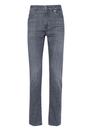 BOSS mid-rise slim-fit jeans - Grey