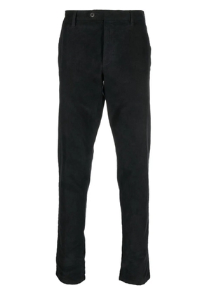 Lardini corduroy straigh-leg trousers - Black