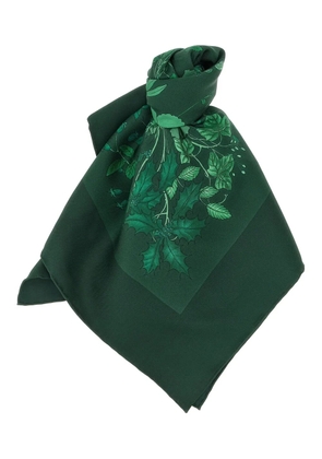 Gucci Flora Carriage silk scarf - Green