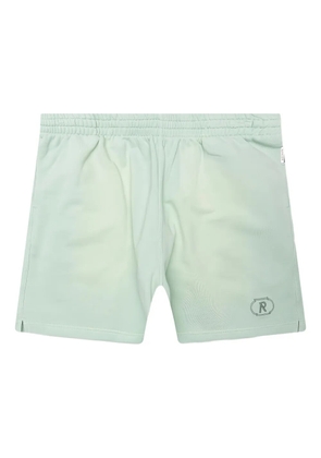 Represent embroidered-logo pocket shorts - Green