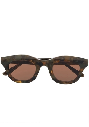 Thierry Lasry tortoiseshell cat-eye sunglasses - Green