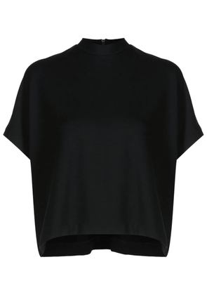 Lenny Niemeyer mock-neck cropped T-shirt - Black