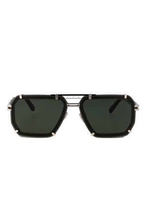 Philipp Plein Eyewear SPP131583X SILVER GREEN - Black