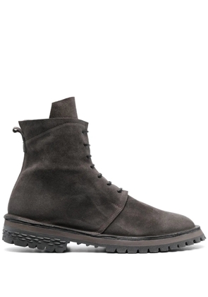 Moma Tronchetto suede ankle boots - Grey