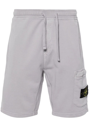 Stone Island Compass-motif shorts - Grey