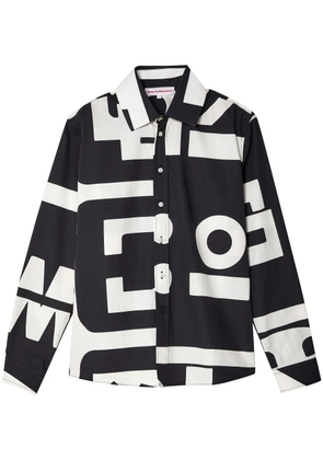 Walter Van Beirendonck Star graphic-print shirt - Black