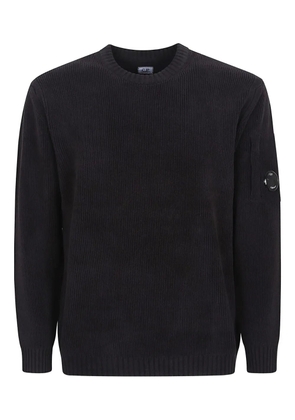 C.P. Company Lens-detail sweater - Black