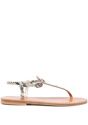 K. Jacques Picon flat sandals - White