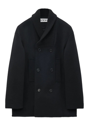 LOEWE double-breasted coat - Black
