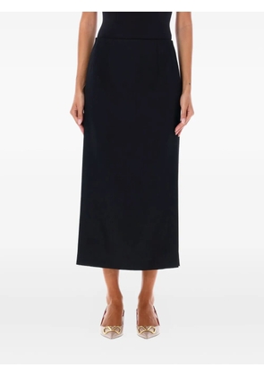 Valentino Garavani wool midi pencil skirt - Black