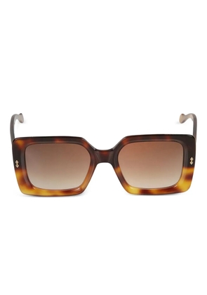 Kador Kate Glamour square-frame sunglasses - Brown