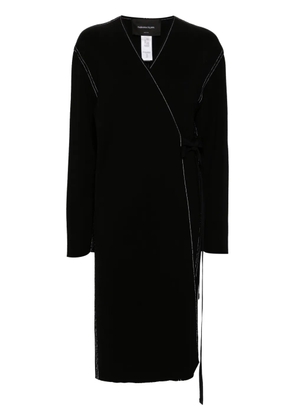 Fabiana Filippi merino wool coat - Black