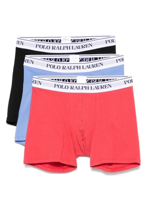 Polo Ralph Lauren logo-waistband boxers (pack of three) - Red