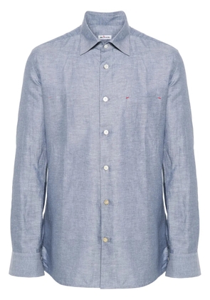 Kiton Nerano long-sleeve shirt - Blue