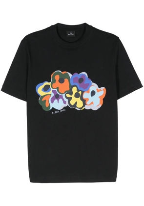 PS Paul Smith Bold Florals T-shirt - Black