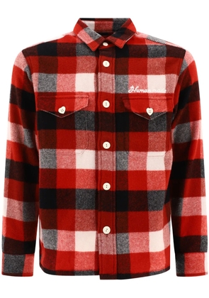 Human Made checked print shirt - Red