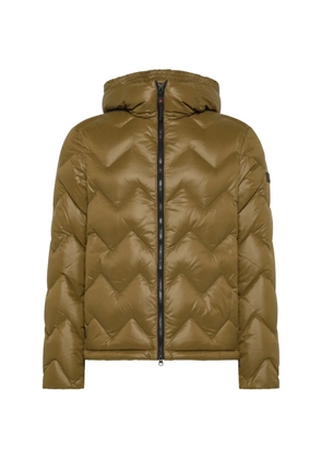 Peuterey chevron hooded jacket - Brown