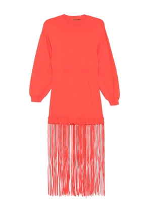 Simon Miller Wallis fringed dress - Red